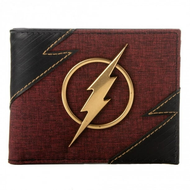 The Flash Metal Logo Bifold Wallet
